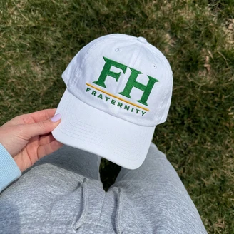 FarmHouse Fraternity Old School Greek Letter Hat
