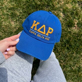 Kappa Delta Rho Old School Greek Letter Hat