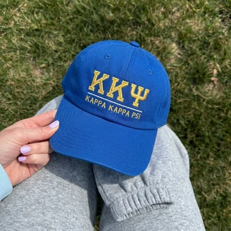 Kappa Kappa Psi Old School Greek Letter Hat