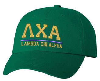  Lambda Chi Alpha Old School Greek Letter Hat 