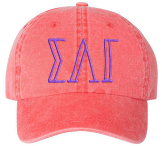  Sorority Letters Carson Baseball Cap 