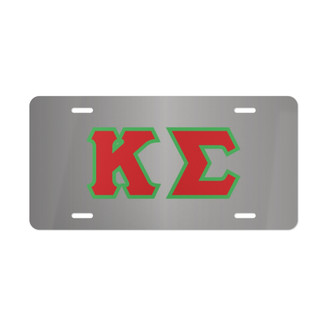 KAPPA SIGMA LETTERED LICENSE COVERS