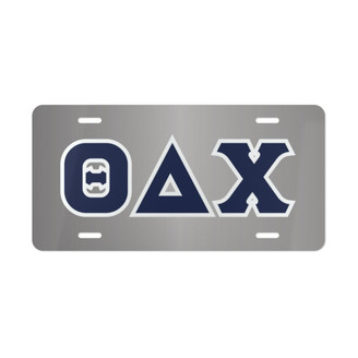 THETA DELTA CHI LETTERED LICENSE COVERS