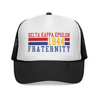 Delta Kappa Epsilon Lines Trucker Caps