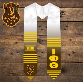 Iota Phi Theta Kente Look Stole - Graduation Stole