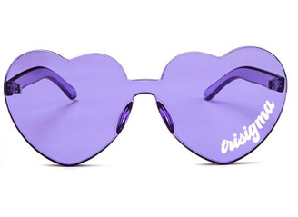 Sorority Shop Sigma Sigma Sigma Heart Shaped Sunglasses 