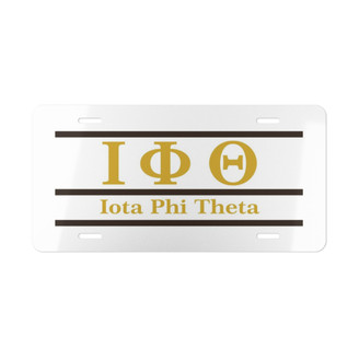 IOTA PHI THETA LETTERED LINES LICENSE COVERS