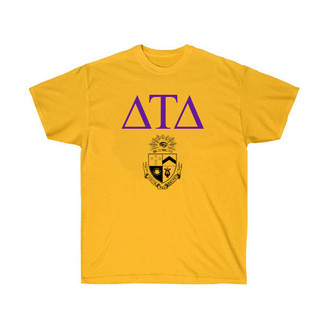 Delta Tau Delta Greek Crest Cotton Tee