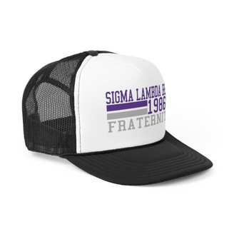 Greekgear Sigma Lambda Beta Lines Trucker Caps 