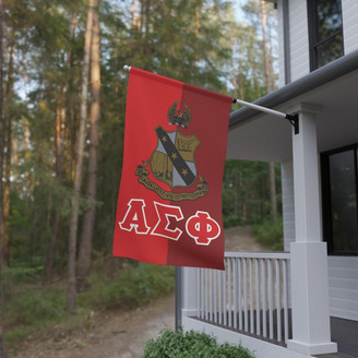 Printify Alpha Sigma Phi House Banner 