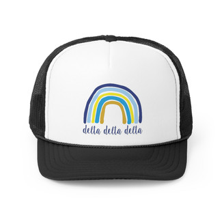 Delta Delta Delta Rainbow Trucker Caps