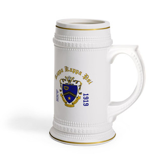 Printify Kappa Kappa Psi Collectors Crest & Year Ceramic Stein Tankard 