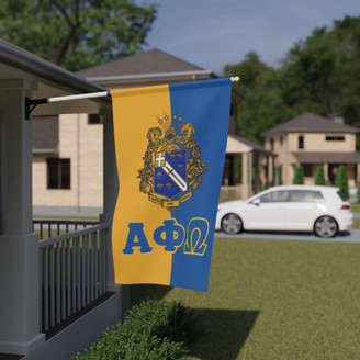 Printify Alpha Phi Omega House Banner