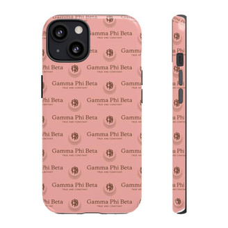 Printify Gamma Phi Beta iPhone Tough Cases 