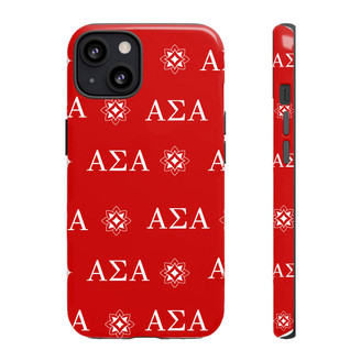 Printify Alpha Sigma Alpha iPhone Tough Cases 