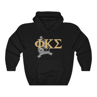 Phi Kappa Sigma Crest World Famous Hooded Sweatshirt