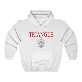 Triangle Crest World Famous Hooded Sweatshirt
