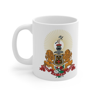 Kappa Alpha Crest Ceramic Coffee Cup, 11oz.