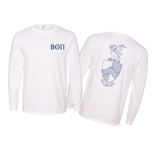 Beta Theta Pi World Famous Crest Long Sleeve T-Shirt