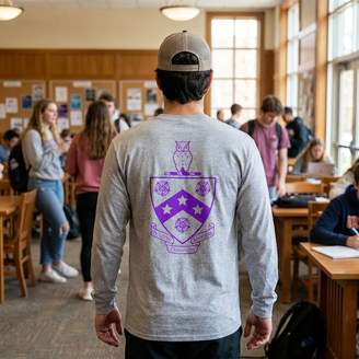 FIJI - Phi Gamma Delta World Famous Crest Long Sleeve T-Shirt