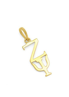 Zeta Psi Premiere Gold Lavaliere