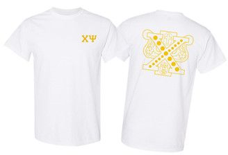 Greekgear Chi Psi World Famous Crest Tee 