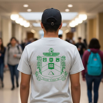 Delta Sigma Phi World Famous Crest Tee