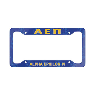 Alpha Epsilon Pi License Plate Frame - New