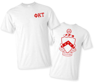 Greekgear Phi Kappa Tau World Famous Crest Tee 