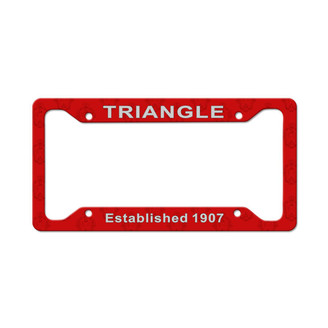 Printify Triangle License Plate Frame - New 