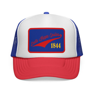 Delta Kappa Epsilon Tail Patch Design Trucker Hats