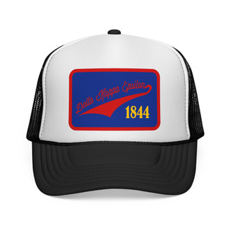 Delta Kappa Epsilon Tail Patch Design Trucker Hats