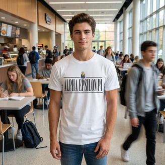 Alpha Epsilon Pi Line Crest T-shirt