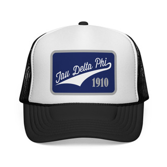 Tau Delta Phi Tail Patch Design Trucker Hats