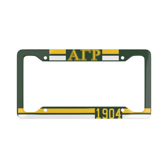 Alpha Gamma Rho Year License Plate Frames