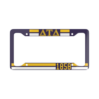 Delta Tau Delta Year License Plate Frames