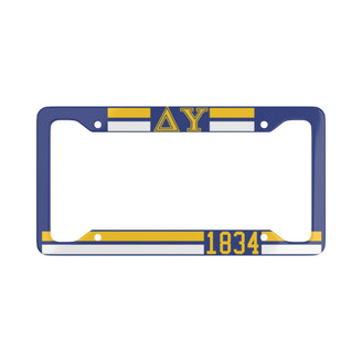 Delta Upsilon Year License Plate Frames