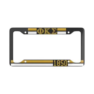 Printify Phi Kappa Sigma Year License Plate Frames 
