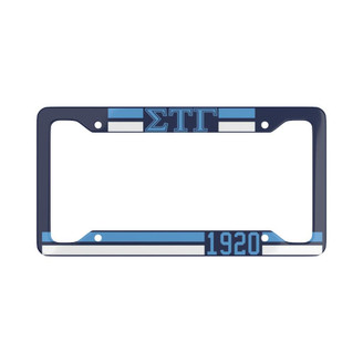 Printify Sigma Tau Gamma Year License Plate Frames 