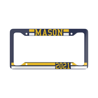 Mason Year License Plate Frames