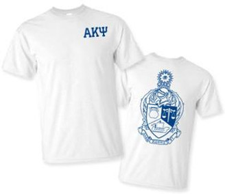 Greekgear Alpha Kappa Psi World Famous Crest Tee 