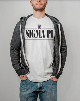 Sigma Pi Line Crest T-shirt