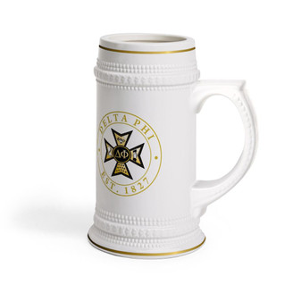 Printify Delta Phi Ceramic Collectors Stein Tankard