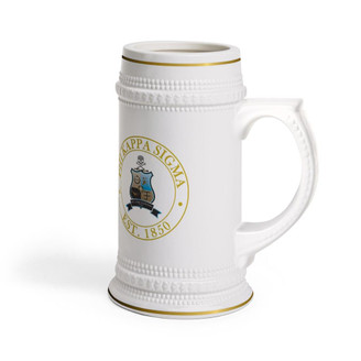 Printify Phi Kappa Sigma Ceramic Collectors Stein Tankard