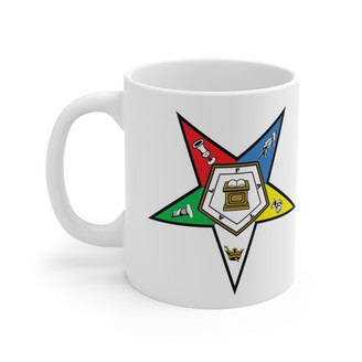 Order of the Eastern Star Crest Coffee Mug