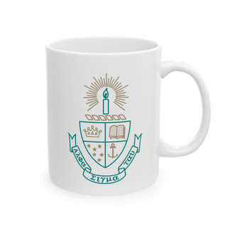 Alpha Sigma Tau Crest Coffee Mug