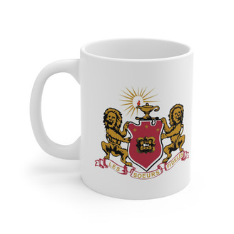 Phi Mu Crest Coffee Mug