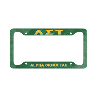 Alpha Sigma Tau New License Plate Frames