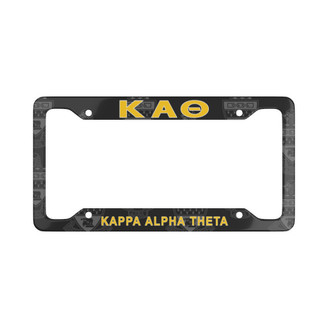 Kappa Alpha Theta New License Plate Frames