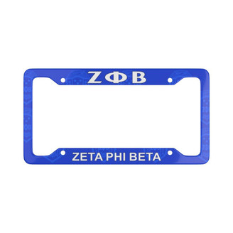 Printify Zeta Phi Beta New License Plate Frames 